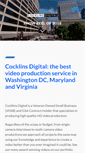 Mobile Screenshot of cocklinsdigital.com